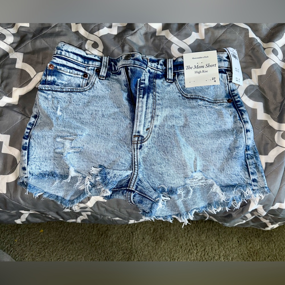 Vintage Abercrombie & Fitch High Rise The Mom Short NWT